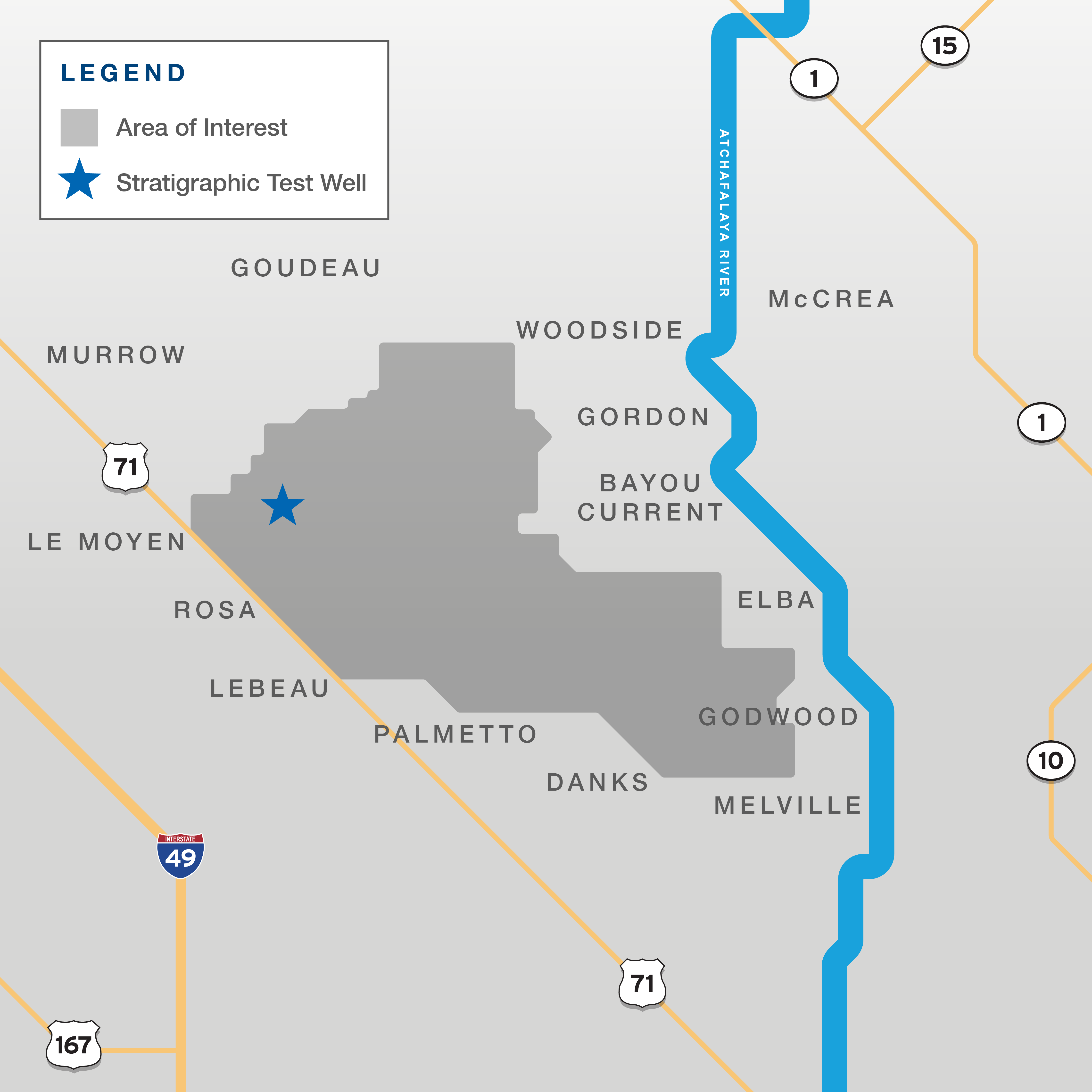 Ursa CCS Project Area of Interest