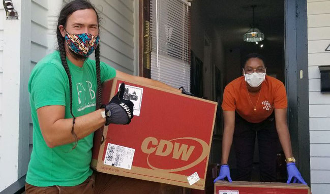 Distributing Laptops